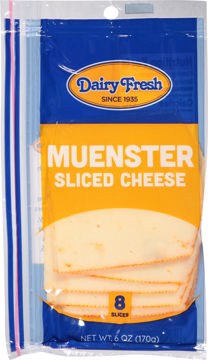 slide 6 of 9, Dairy Fresh Cheese Muenst, 6 oz