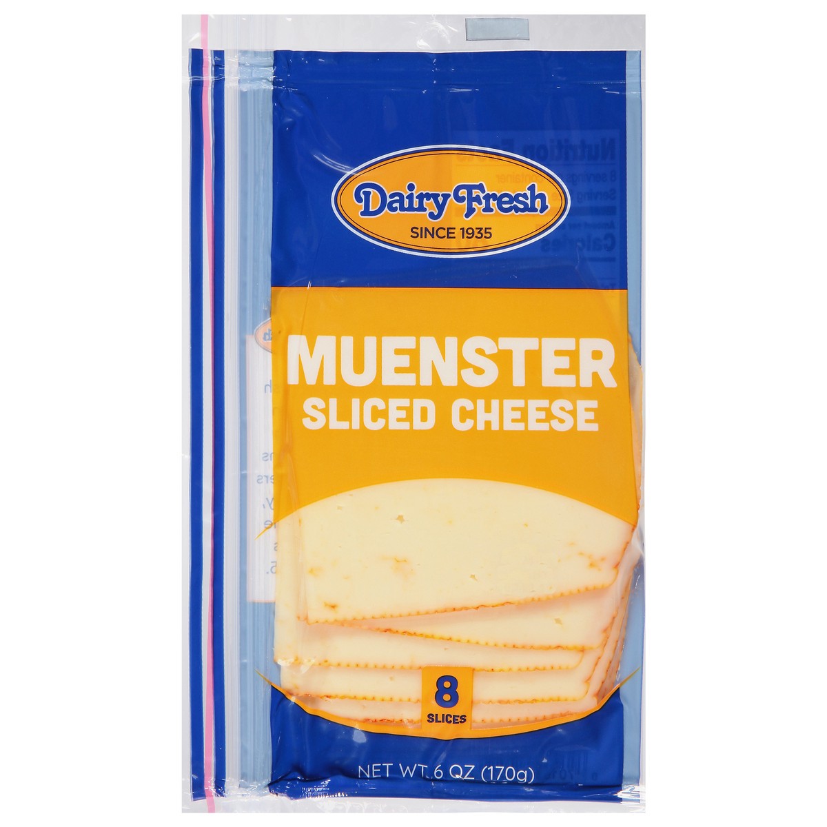 slide 1 of 9, Dairy Fresh Cheese Muenst, 6 oz