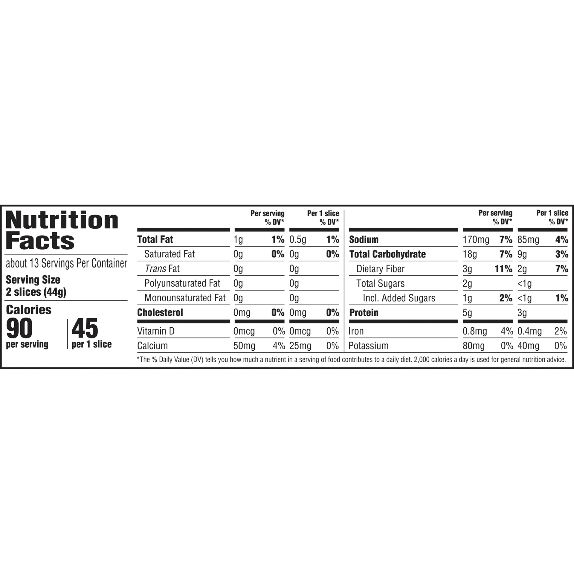 slide 6 of 9, Sara Lee Multi-Grain Sliced Bread Multigrain Bread, 20 oz, 20 oz