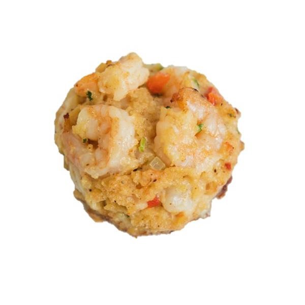slide 1 of 1, Lowes Foods Signature Shrimp Cakes, 4 oz