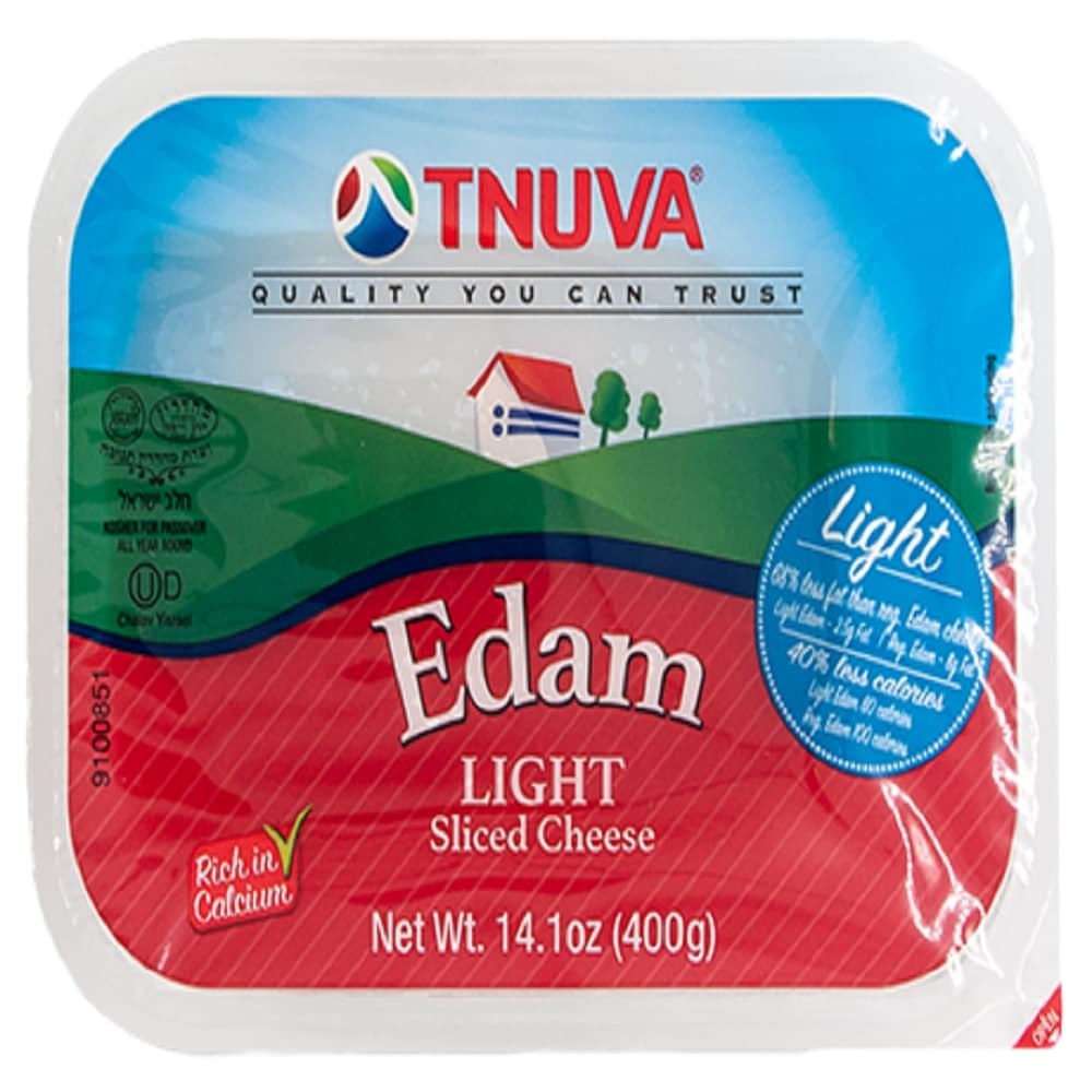 slide 1 of 1, Tnuva Kosher Light Sliced Emek Cheese - 7.05 Oz, 7.05 oz