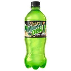 Mountain Dew Zero Sugar Dirty Dew Cream Soda 20 fl oz