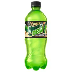 Mountain Dew Zero Sugar Dirty Dew Cream Soda 20 fl oz
