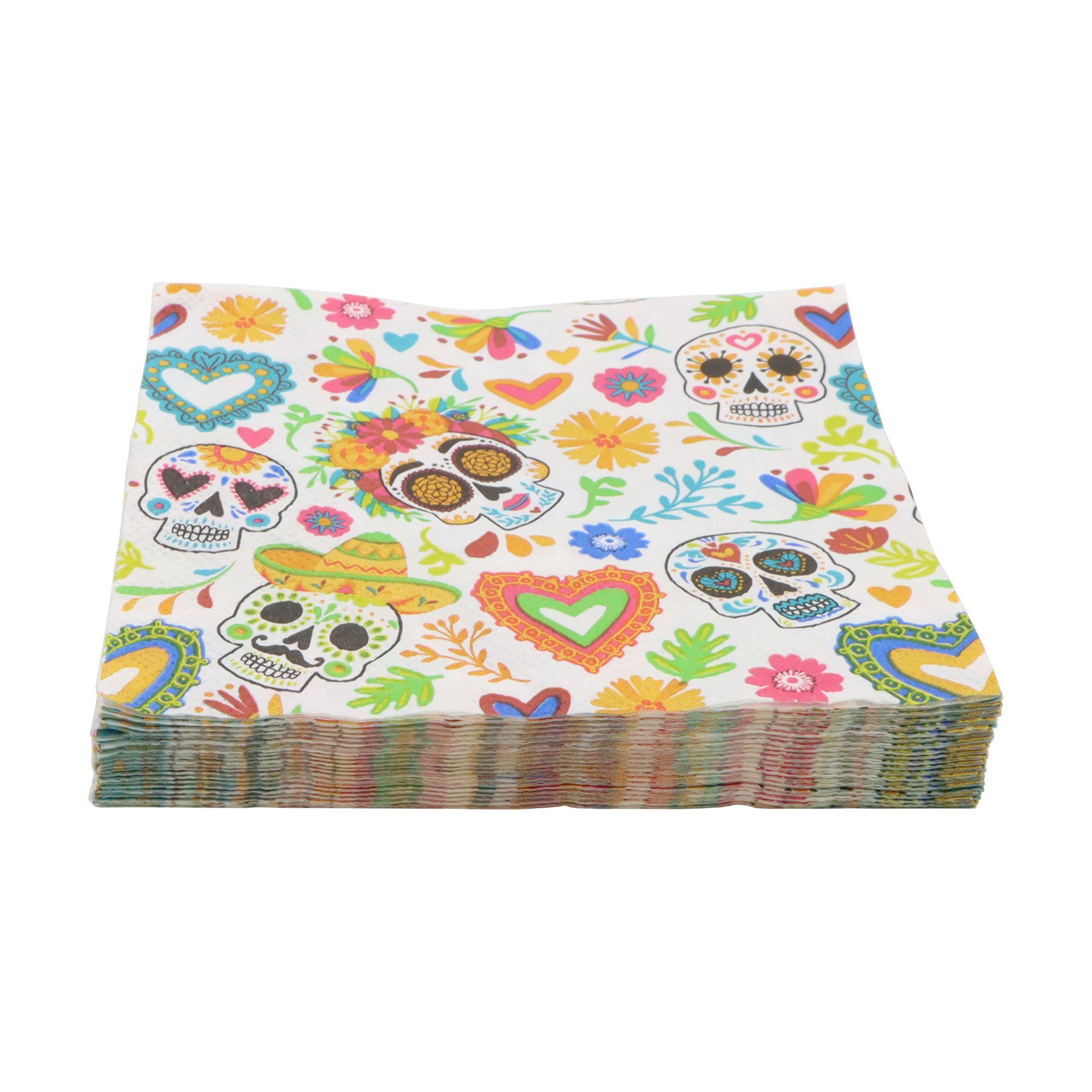 slide 2 of 3, Day Of The Dead Beverage Napkins, 20ct. By Ashland, 20 ct