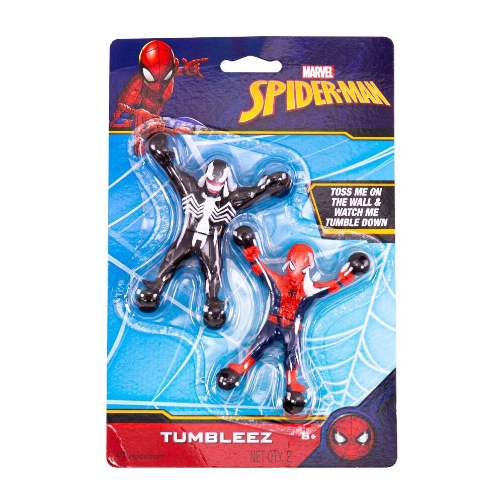 slide 1 of 1, Hedstrom Tumbleez-Spider-Man Toy Pair, 2 ct