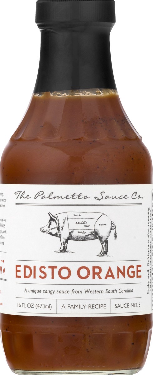 slide 3 of 11, The Palmetto Sauce Co. No.3 Edisto Orange Sauce 16.0 oz, 16 oz