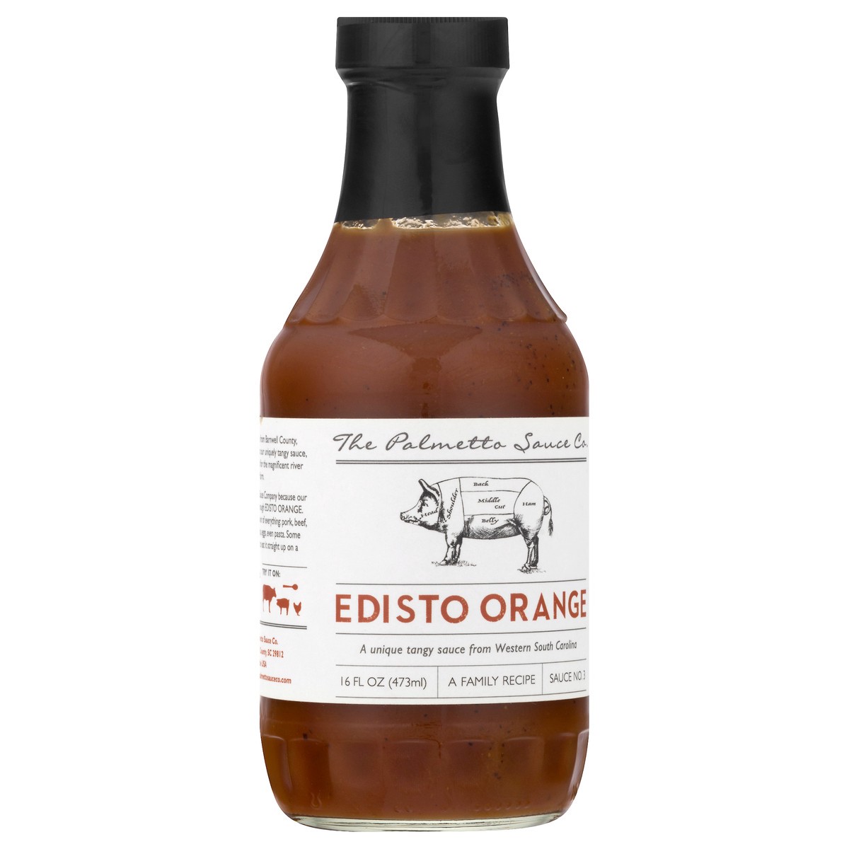 slide 8 of 11, The Palmetto Sauce Co. No.3 Edisto Orange Sauce 16.0 oz, 16 oz