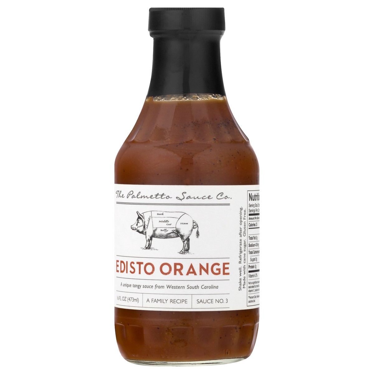 slide 7 of 11, The Palmetto Sauce Co. No.3 Edisto Orange Sauce 16.0 oz, 16 oz
