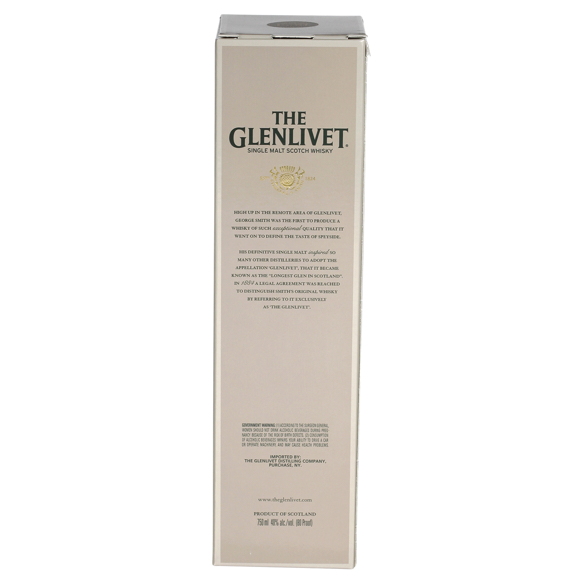 slide 34 of 38, The Glenlivet Single Malt Scotch Whiskey 750 ml, 750 ml