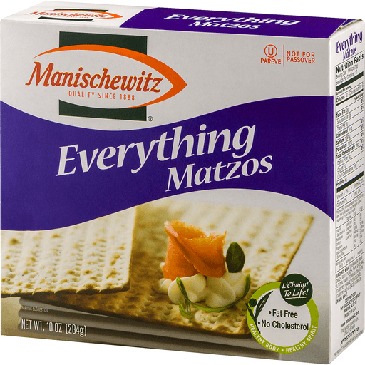 Manischewitz Everything Matzos 10 Oz | Shipt