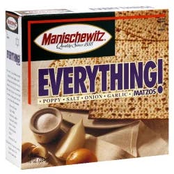Manischewitz Everything Matzos - 10 oz