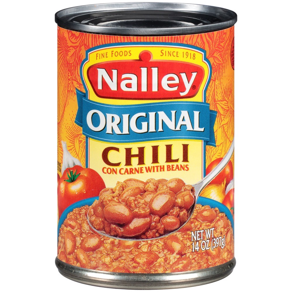 slide 1 of 1, Nalley Original Chili con Carne with Beans - 14oz, 