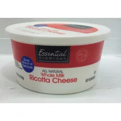 Essential Everyday Whole Milk Ricotta Cheese - No Whey