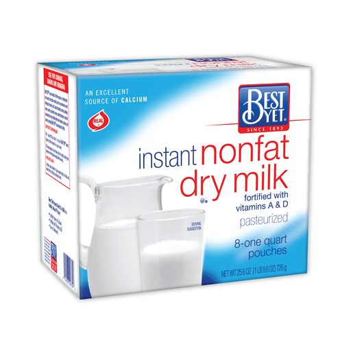 slide 1 of 2, Best Yet By Milk Inst Dry Non-Fat Pouch, 25.6 oz