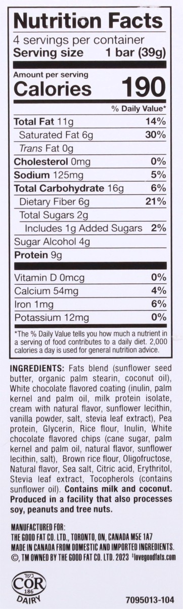 slide 2 of 9, Love Good Fats Lemon Mousse Flavor Bars Pack 4 - 1.38 oz Bars, 4 ct