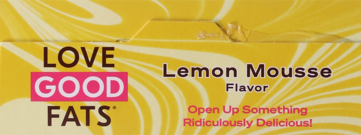 slide 7 of 9, Love Good Fats Lemon Mousse Flavor Bars Pack 4 - 1.38 oz Bars, 4 ct