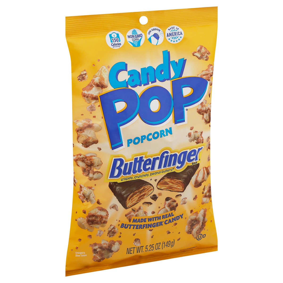 slide 3 of 9, Candy Pop Cookie Pop Butterfinger Popcorn, 5.25 oz