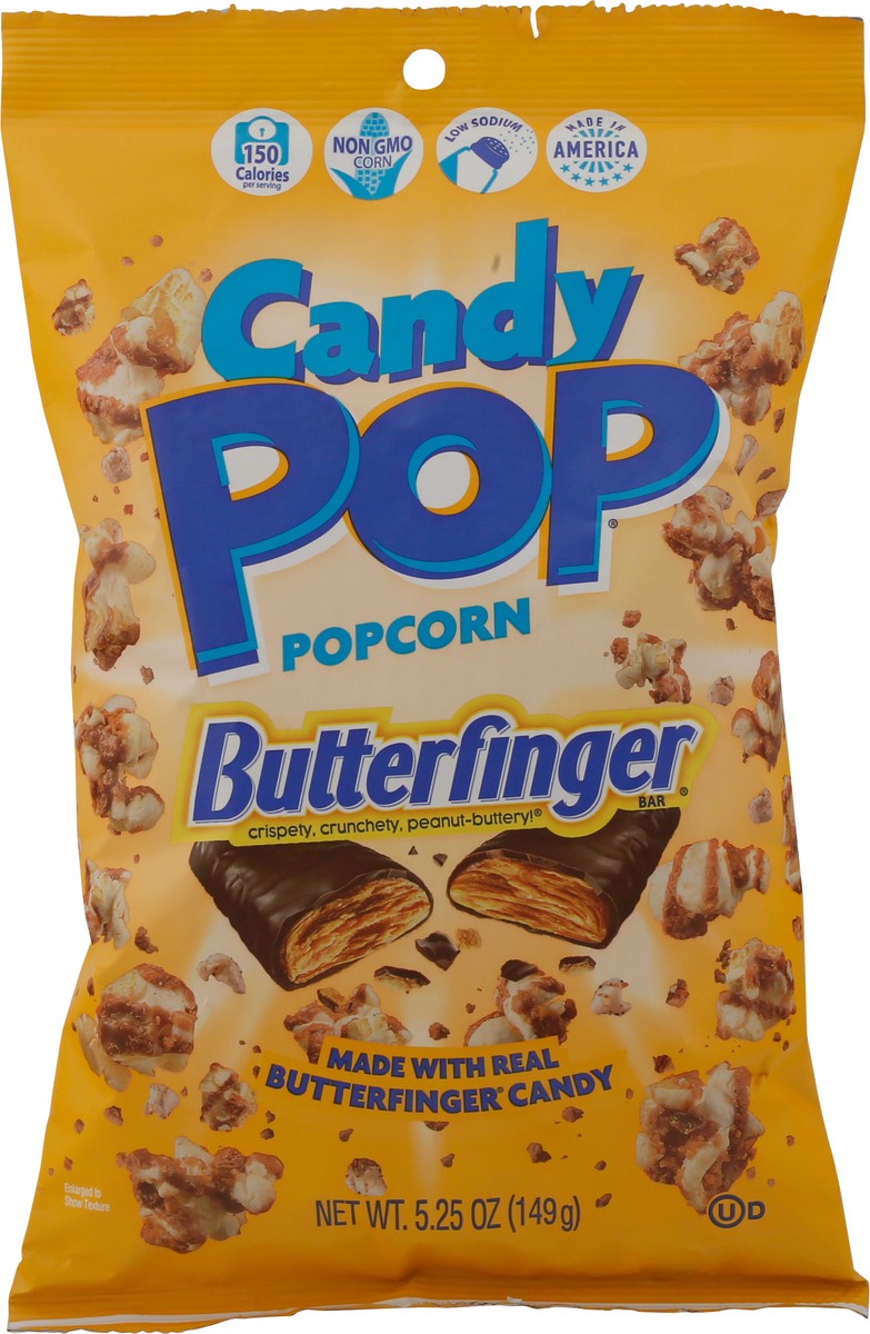 slide 7 of 9, Candy Pop Cookie Pop Butterfinger Popcorn, 5.25 oz