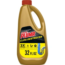 Liquid-Plumr Pro-Strength Clog Destroyer Gel with PipeGuard Liquid Drain Cleaner