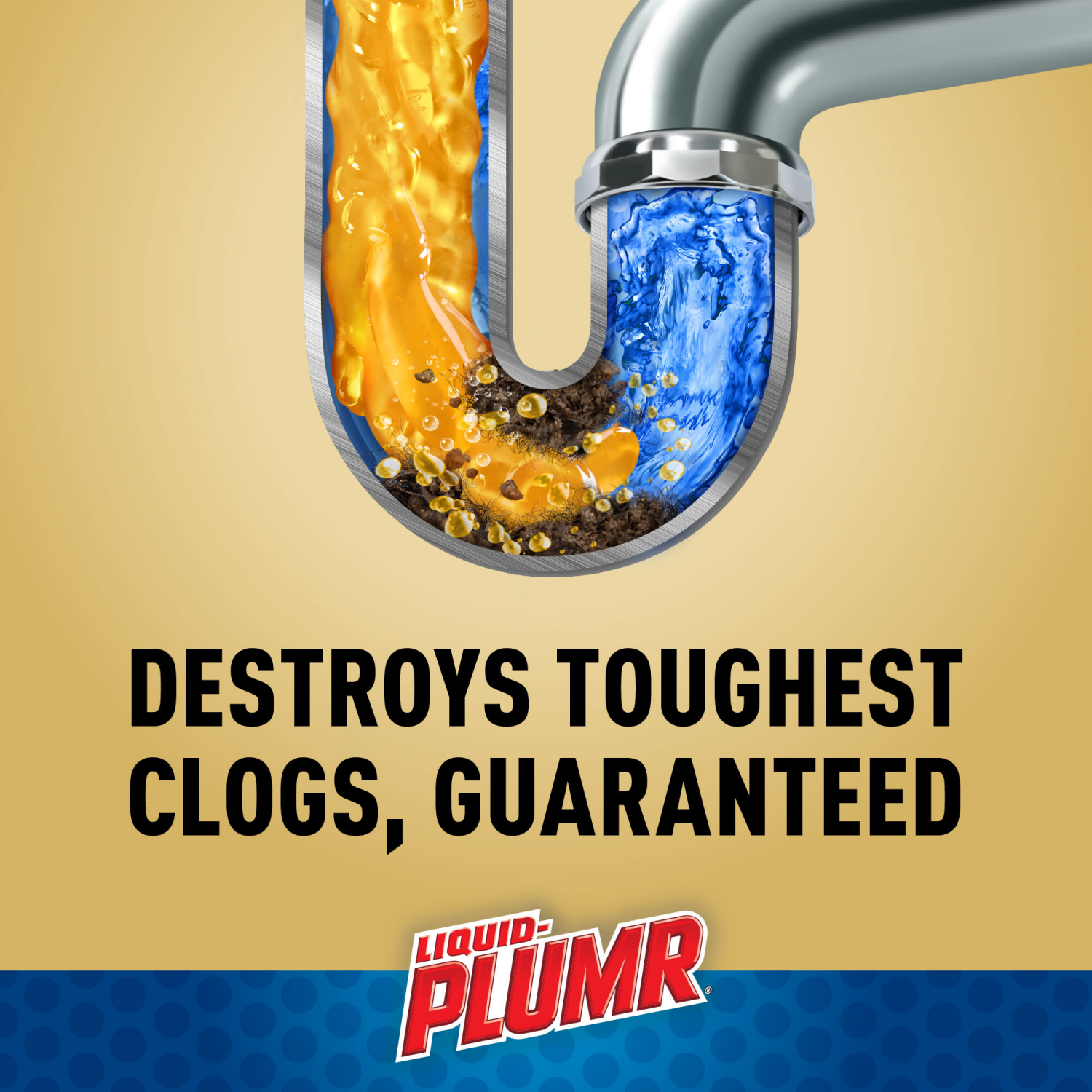 slide 4 of 8, Liquid-Plumr Pro-Strength Clog Destroyer Gel 2 - 2.5 qt Bottles, 2 ct
