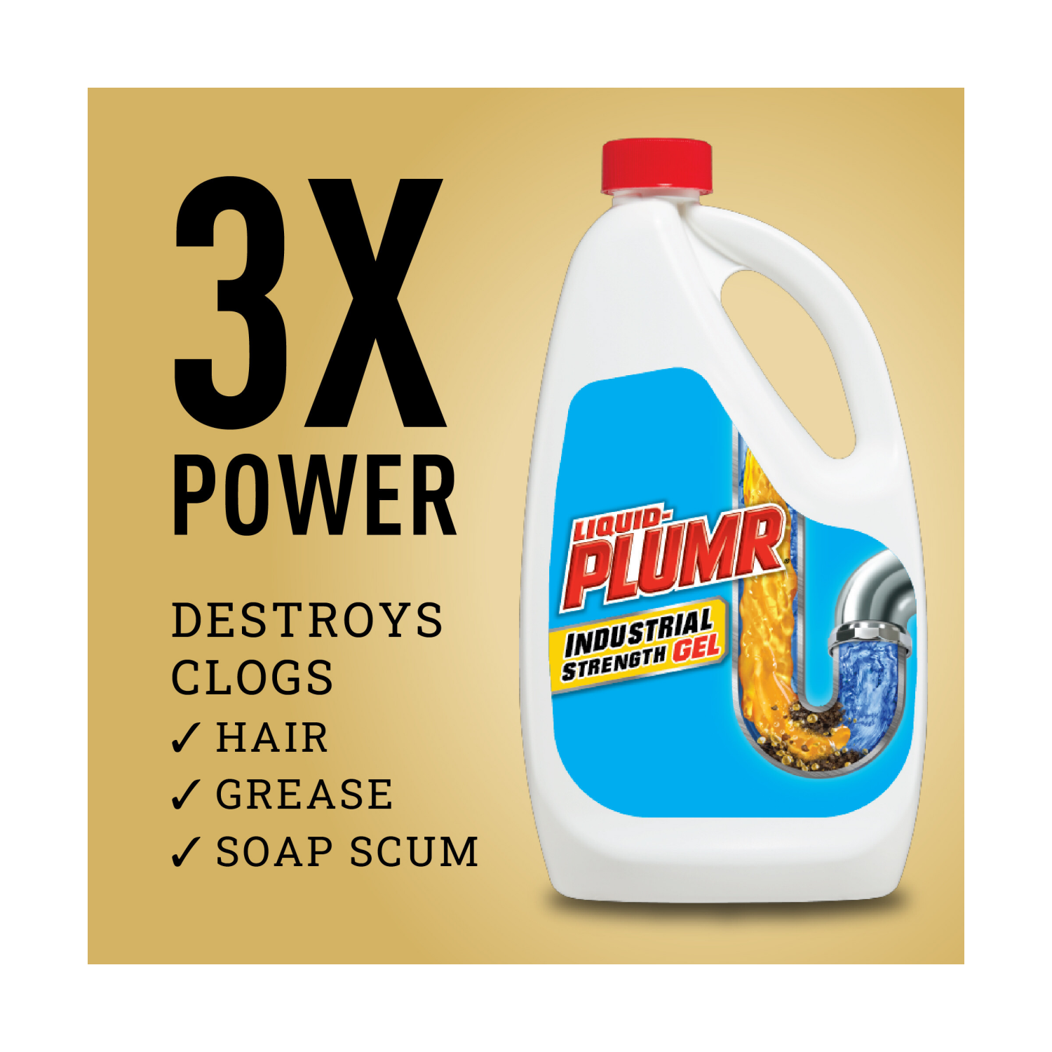slide 6 of 7, Liquid-Plumr Clog Remover 1 gl, 1 gal