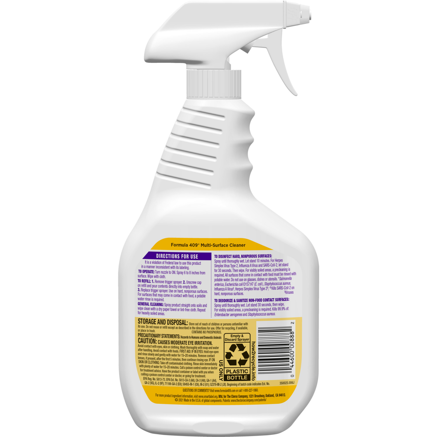 slide 7 of 7, Formula 409 Lemon Fresh Multi-Surface Cleaner 32 fl oz, 32 fl oz