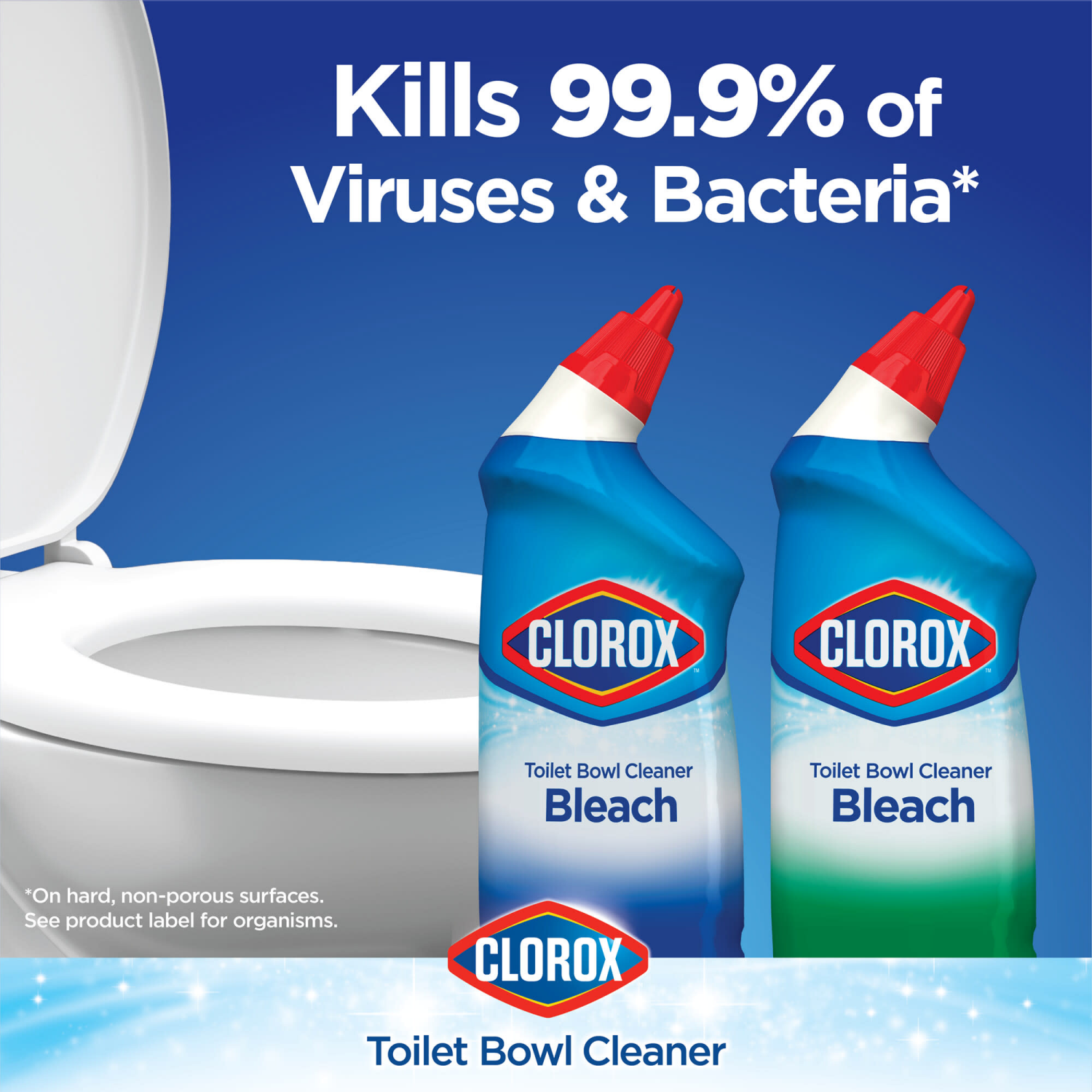 slide 7 of 8, Clorox Toilet Bowl Rain Clean Cleaner, 24 oz