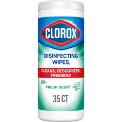 Clorox Disinfecting Bleach Free Cleaning Fresh Scent Wipes
