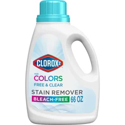 Clorox 2 for Colors - Free & Clear Stain Remover and Color Brightener, 66 Ounces
