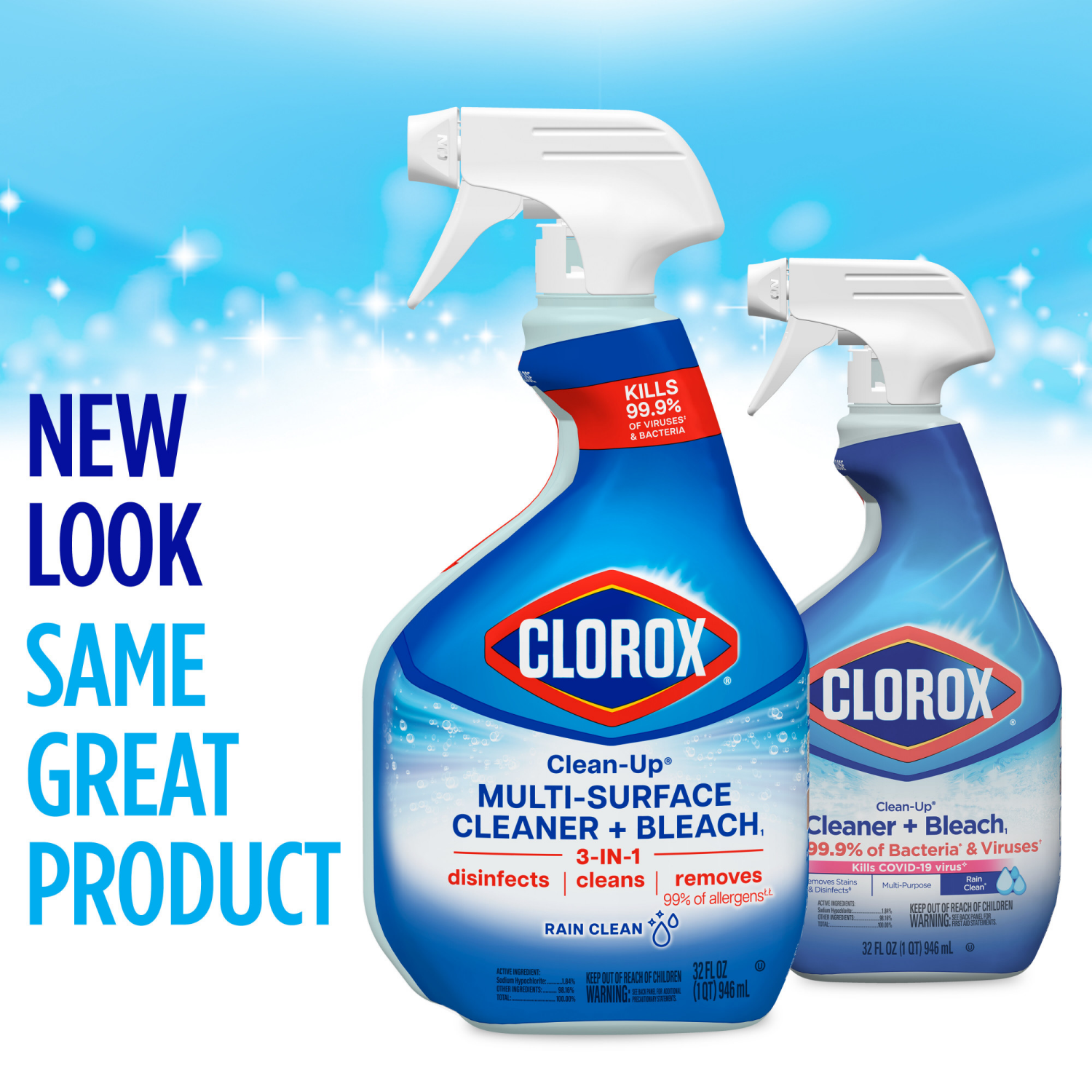slide 6 of 8, Clorox Clean-up Cleaner + Bleach, 32 oz