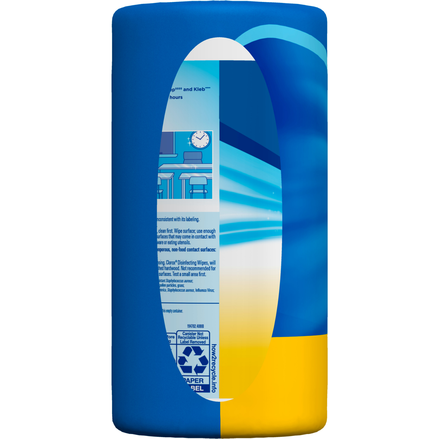 slide 5 of 8, Clorox Disinfecting Bleach Free Cleaning Wipes Value Pack 4CT, 4 ct