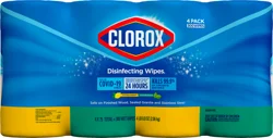 Clorox Disinfecting Bleach Free Cleaning Wipes Value Pack 4CT