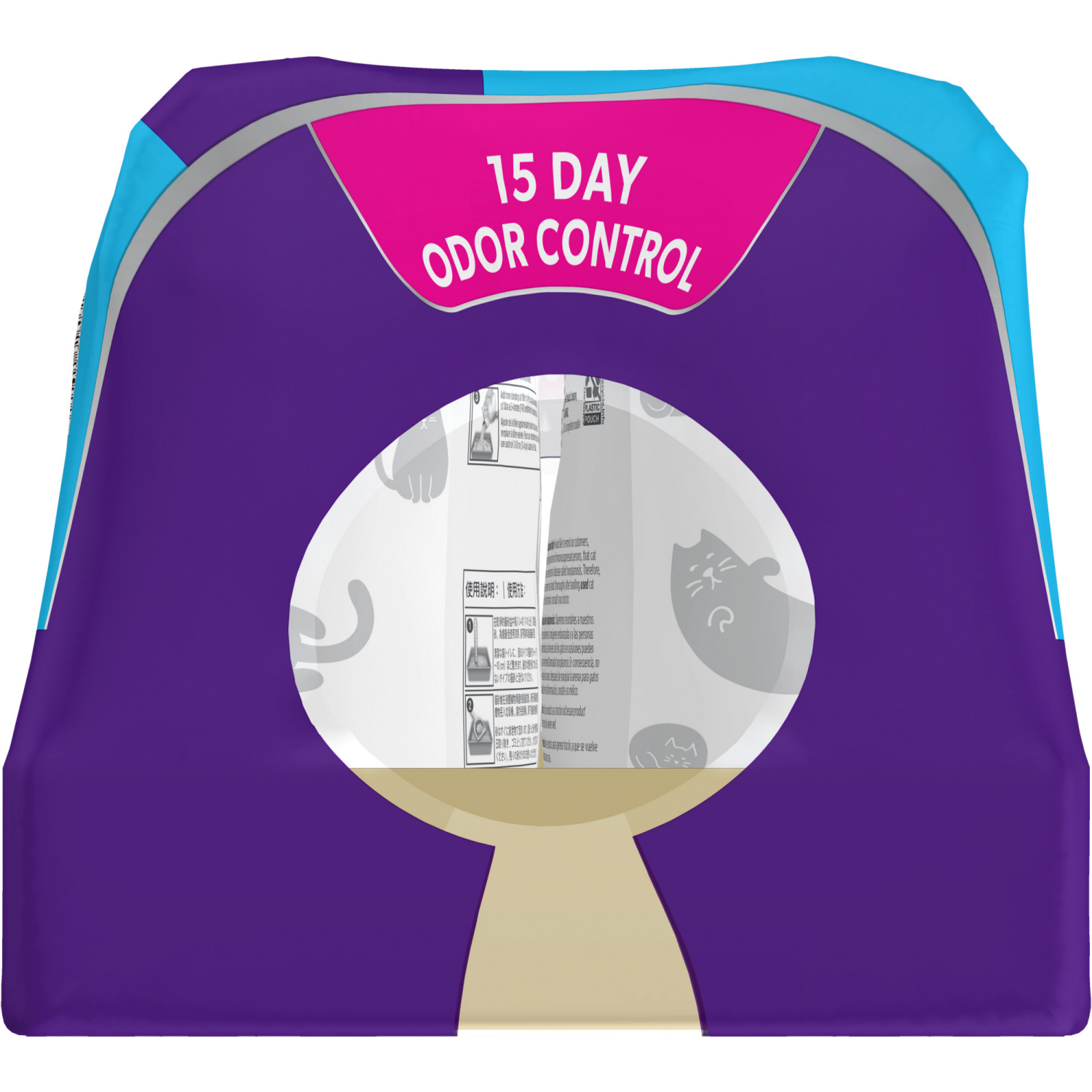 slide 3 of 8, Fresh Step Multi-Cat Scented Litter with the Power of Febreze™, Clumping Cat Litter, 38 Pounds, 4 ct