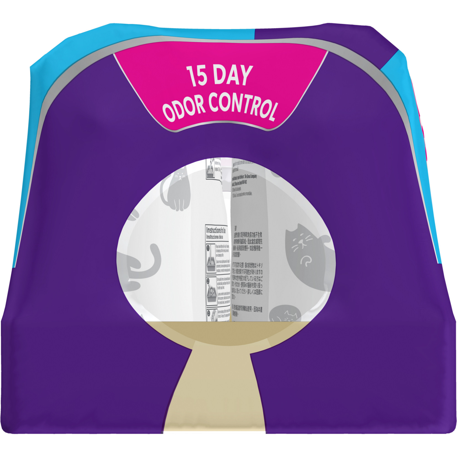 slide 5 of 8, Fresh Step Multi-Cat Scented Litter with the Power of Febreze™, Clumping Cat Litter, 38 Pounds, 4 ct