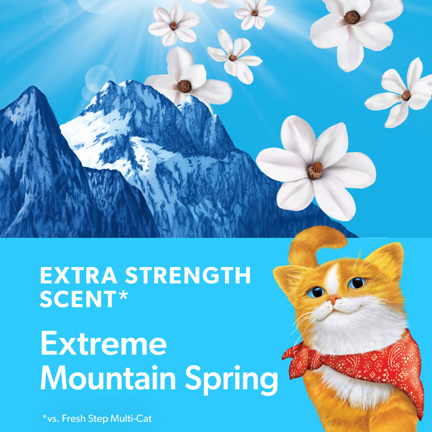 slide 8 of 8, Fresh Step Extreme Febreze Freshness Clumping Cat Litter, 4 ct