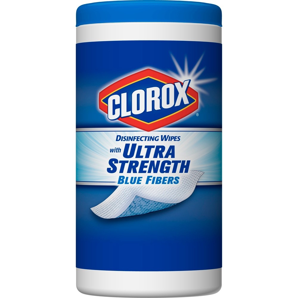 slide 5 of 5, Clorox Ultra Strength Disinfecting Wipes Crisp Lemon, 65 ct