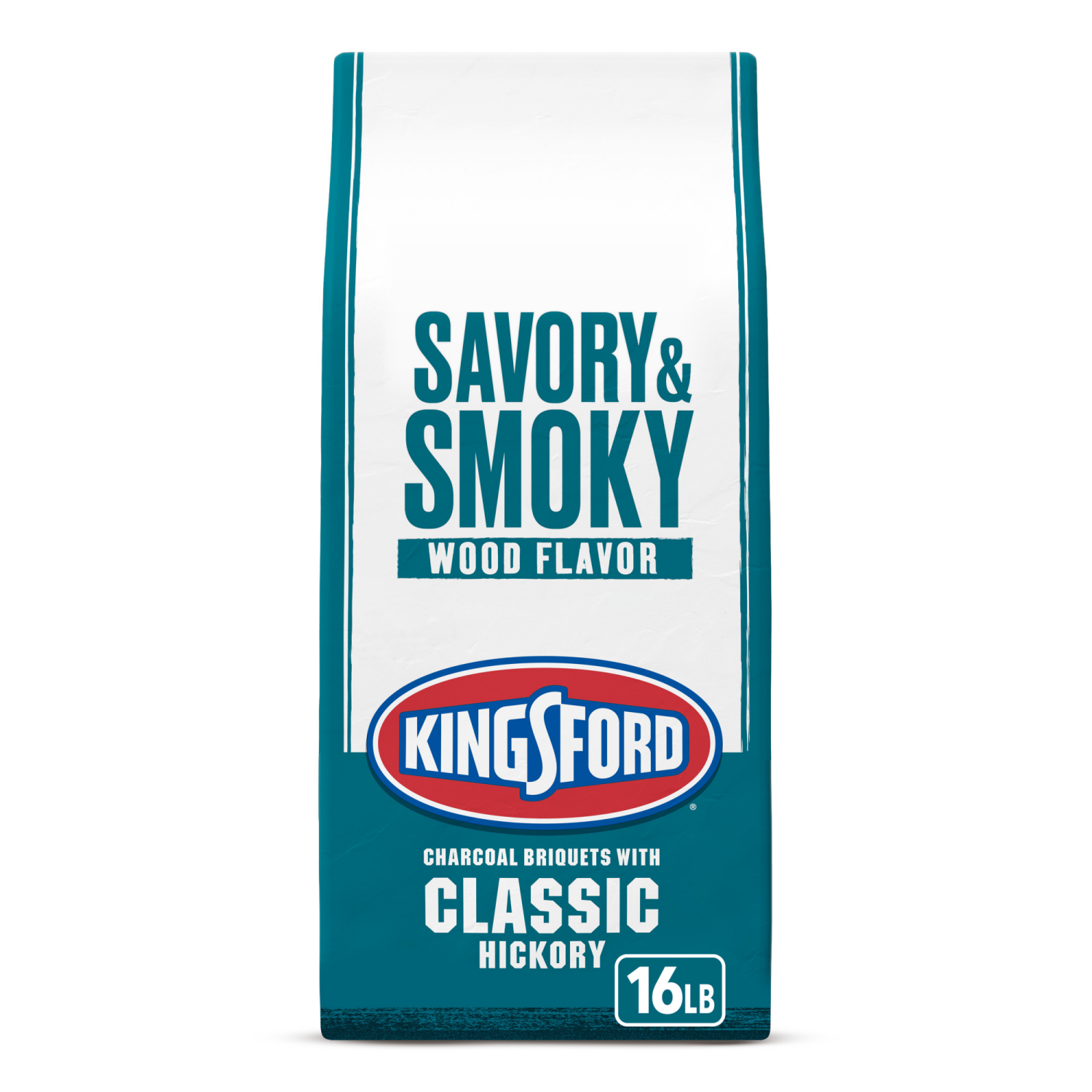 slide 1 of 8, Kingsford Hickory Charcoal Briquettes, BBQ Charcoal for Grilling, 16 Pounds, 16 lb
