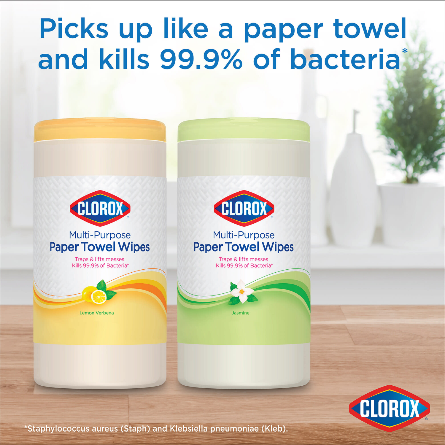 slide 6 of 8, Clorox Power Pick-Up Wipes Lemon Verbena, 75 ct