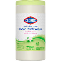 slide 22 of 29, Clorox Multi-Purpose Paper Towel Wipes, Jasmine Scent, 75 ct