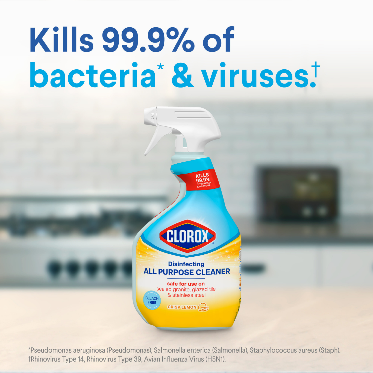 slide 8 of 8, Clorox All Purpose Cleaner Lemon, 32 fl oz