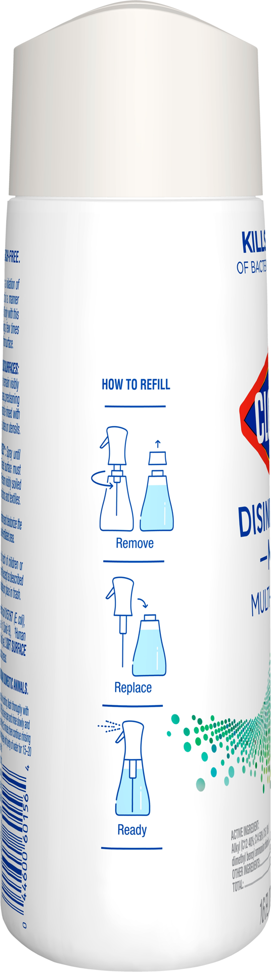 slide 5 of 8, Clorox Multi-Surface Eucalyptus Peppermint Disinfecting Mist 16 fl oz, 16 fl oz