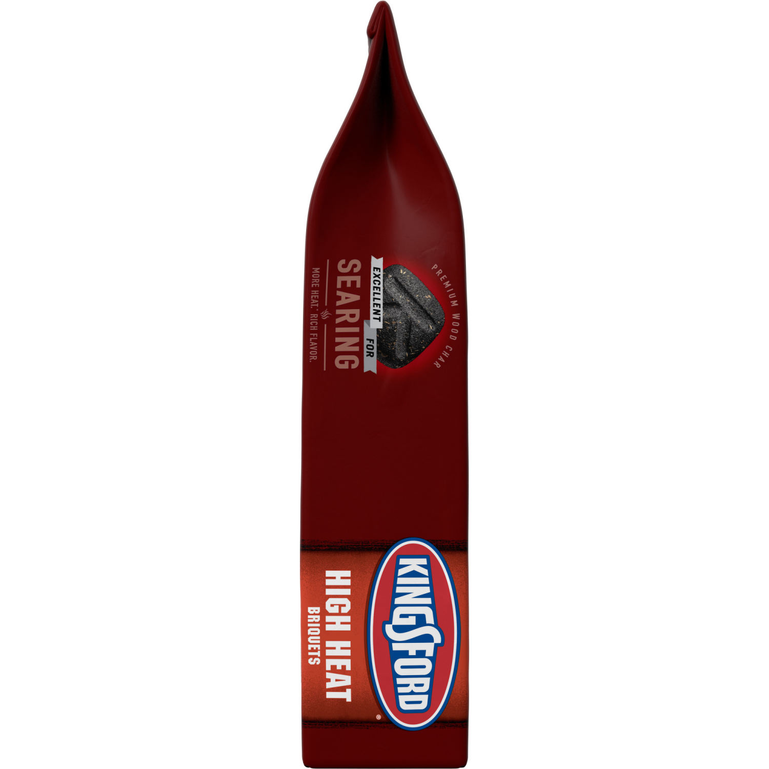 slide 3 of 5, Kingsford High Heat Briquettes Charcoal Briquettes, 12 lb