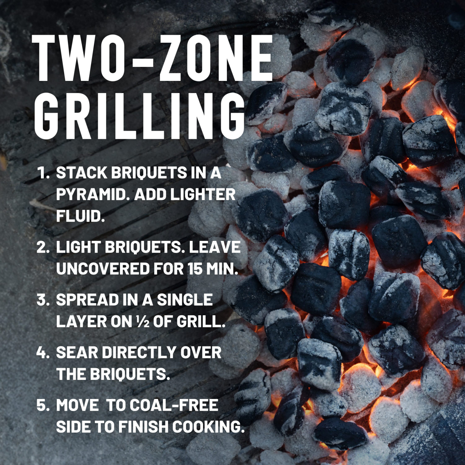 slide 5 of 5, Kingsford High Heat Briquettes Charcoal Briquettes, 12 lb