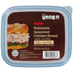 Hy-Vee Deli Slices Rotisserie Chicken Breast