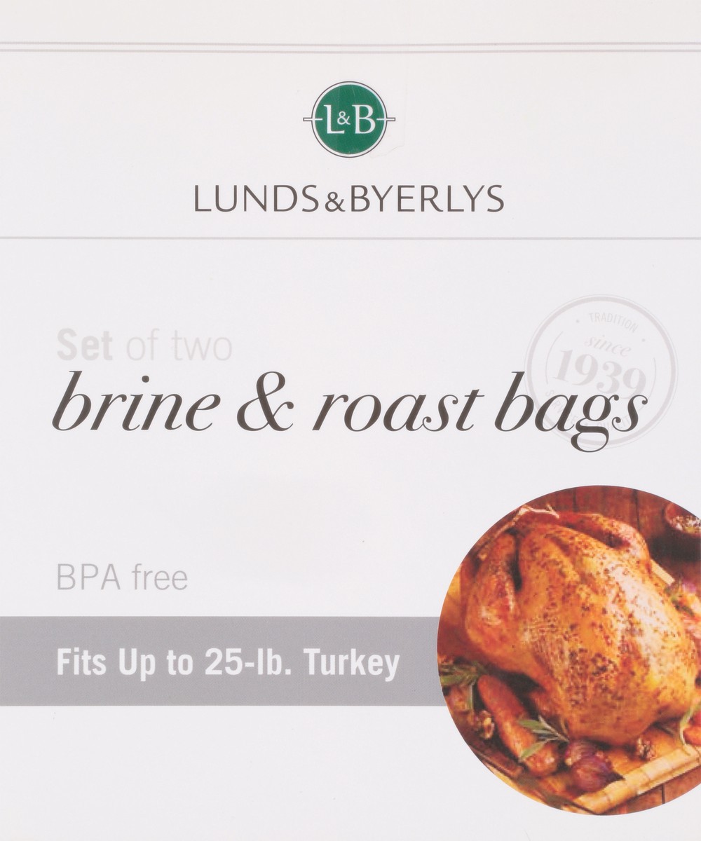 slide 10 of 10, L&B Brine & Roast Bags 2 ea, 2 ct
