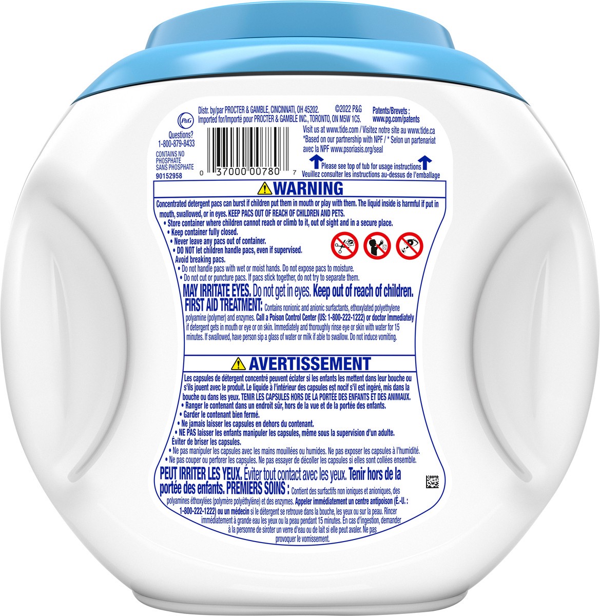 slide 3 of 9, Tide PODS and Gentle, Liquid Laundry Detergent Soap Pacs, HE Compatible, 57 Count, Free and Clear of Dyes and Perfumes, Hypoallergenic for Sensitive Skin, Unscented, 57 ct