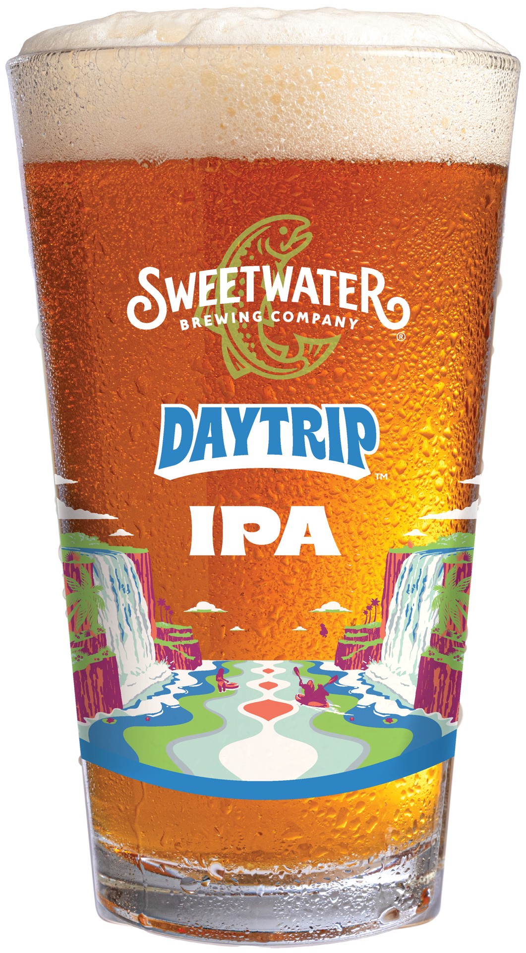 slide 2 of 4, SweetWater Brewing Company DayTrip IPA Beer 12 - 12 oz Cans, 12 ct