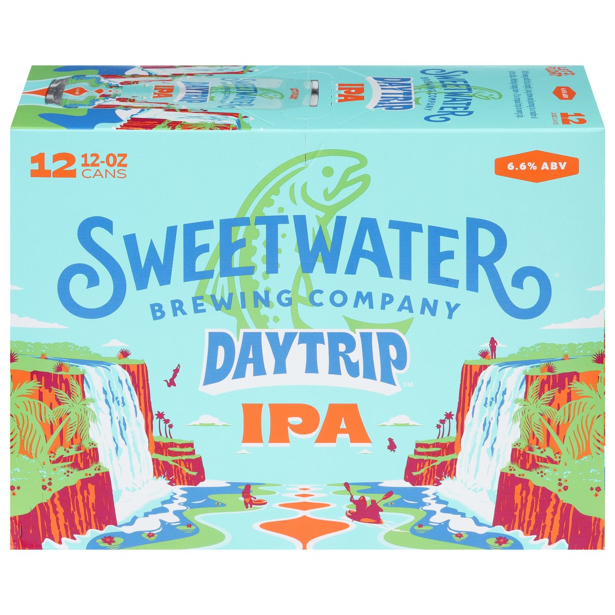 slide 1 of 4, SweetWater Brewing Company DayTrip IPA Beer 12 - 12 oz Cans, 12 ct