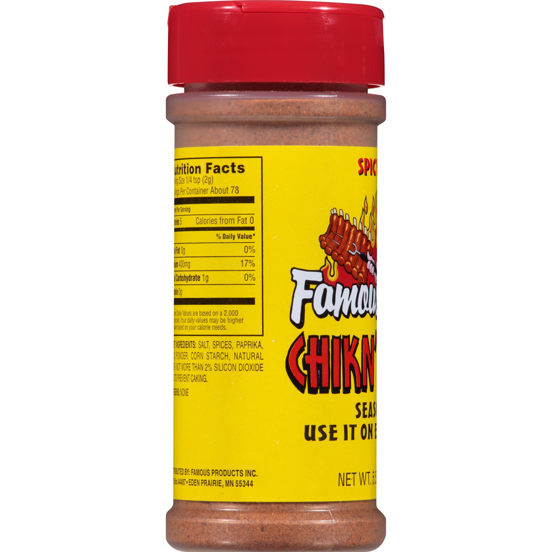 Famous Dave's Seasoning, Cajun Spice Rub, Medium - 5.1 oz