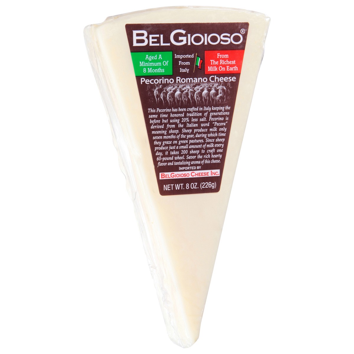 slide 5 of 11, BelGioioso Pecorino Romano Cheese 8 oz, 8 oz